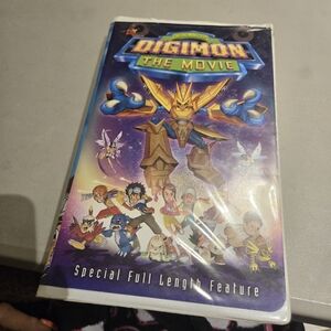 Digimon The Movie VHS
